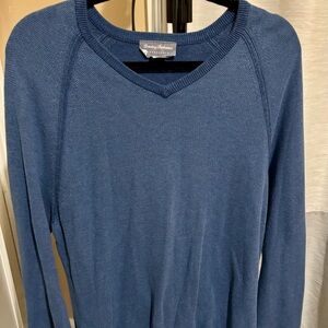 Tommy Bahama Men's Reversible V-neck 100% Pima Cotton Sweater